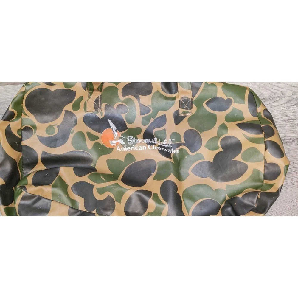 American Clearwater Vintage Camo Storm shield Bag/ Toiletries Hunting Camping